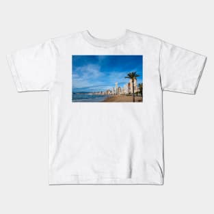 Benidorm Levante Beach Costa Blanca Spain Kids T-Shirt